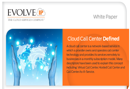 Cloud Call Center Defined